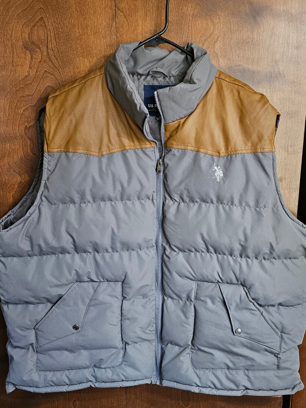US Polo Assn. Men's 4xl Puffer Vest Nwt
